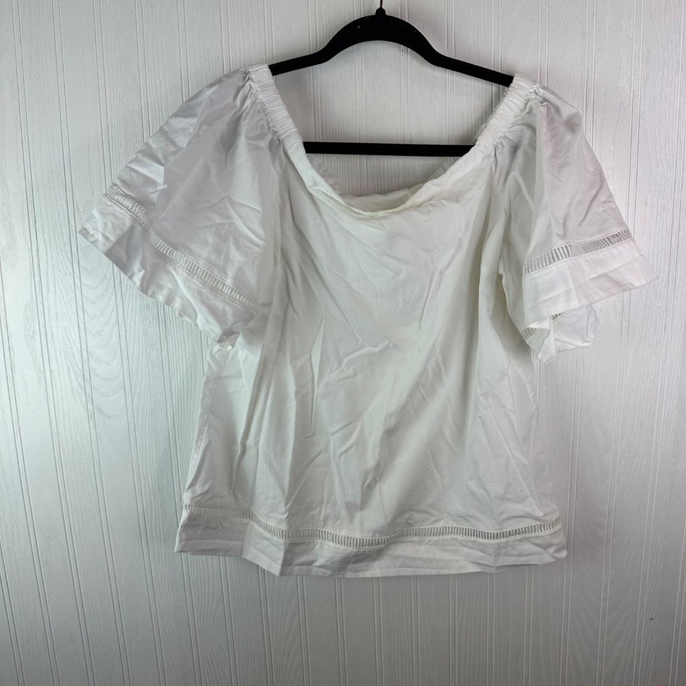 Lauren Ralph Lauren White Blouse Size Small‎